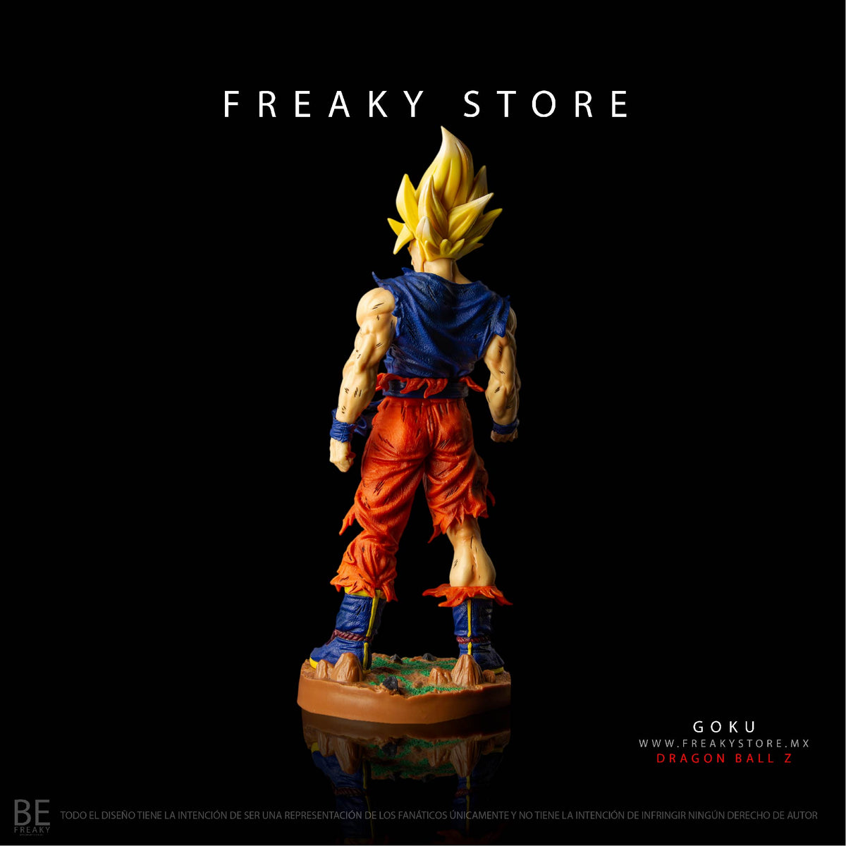Dragon Ball Z Son Goku Figura Super Saiyan Namek Super Combustión Escena de lucha