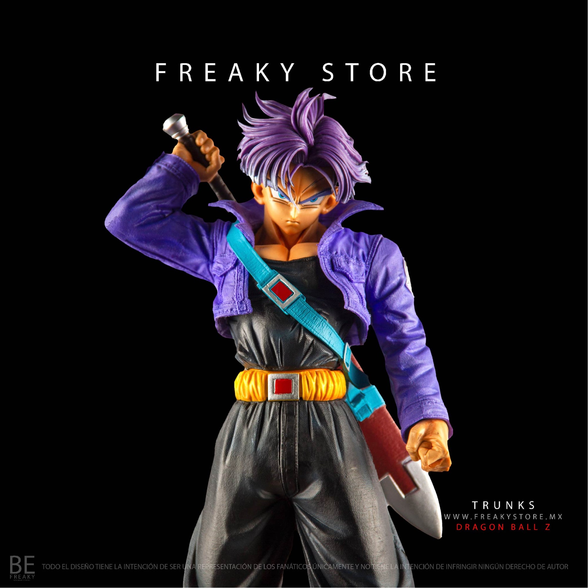 Dragon Ball Z Coleccionable Figura De Acción Trunks Del Futuro