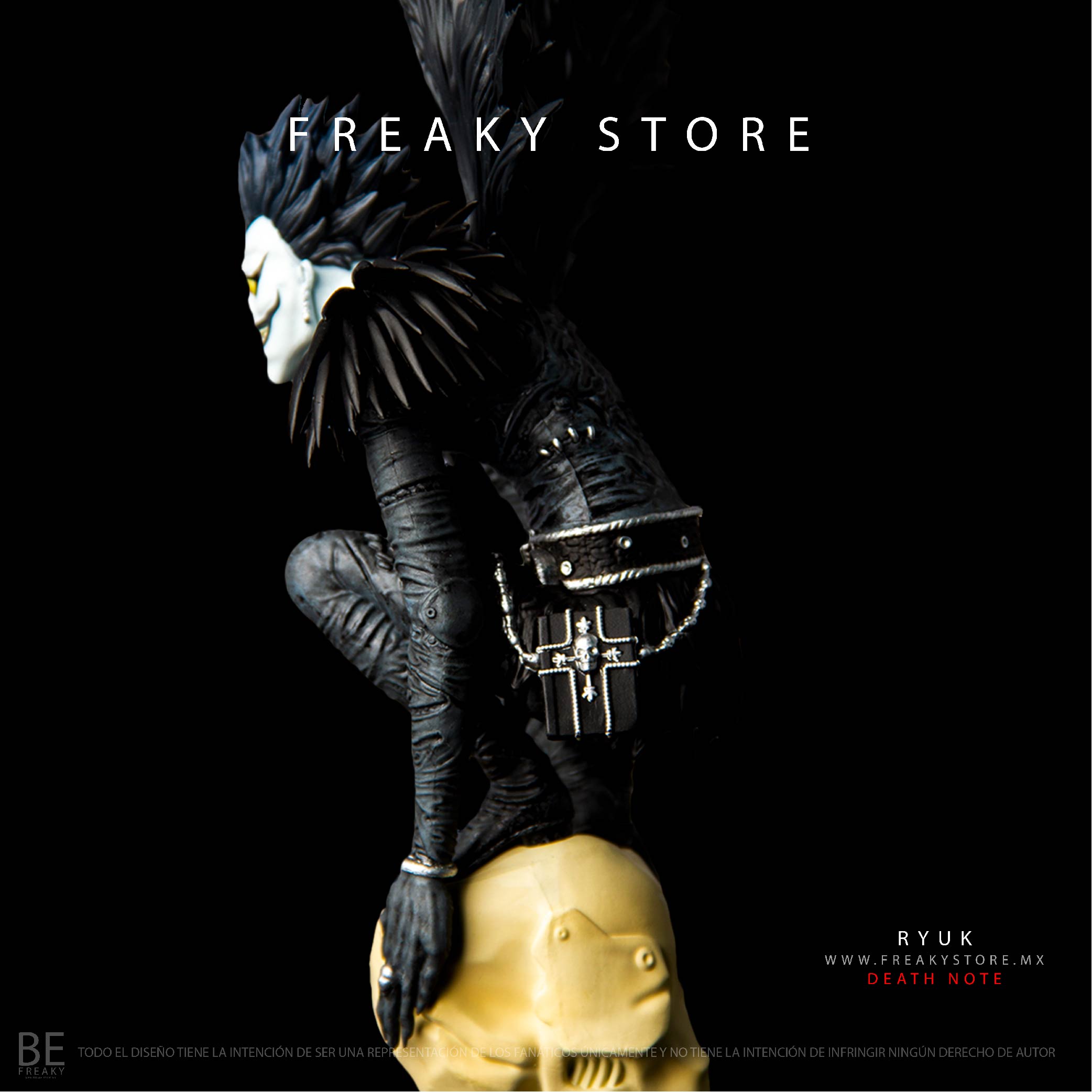 Death Note Freaky Abystyle Death Note - Figura de Ryuk – Freaky Store
