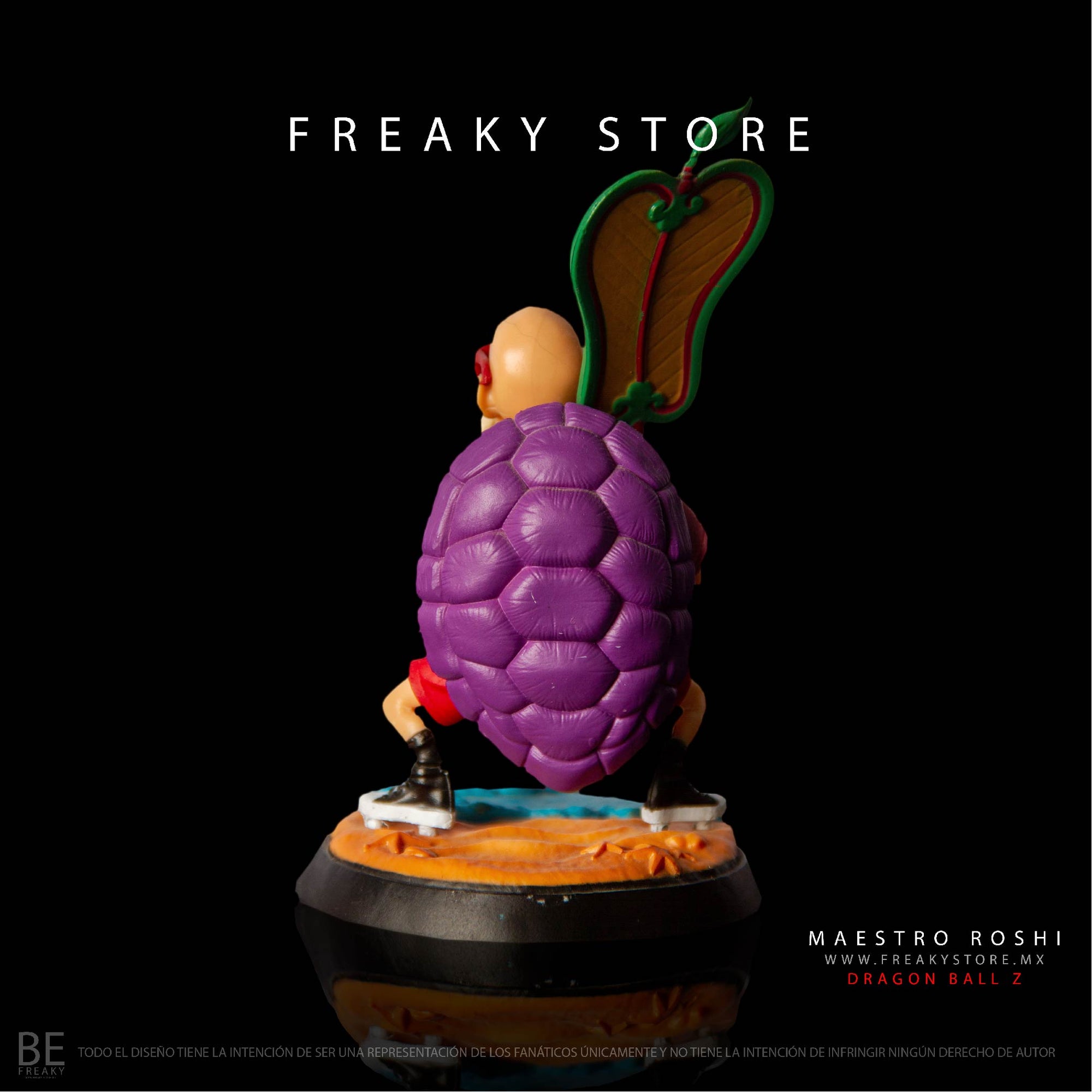 DRAGON BALL Z COLECCIONABLE FIGURA MAESTRO ROSHI