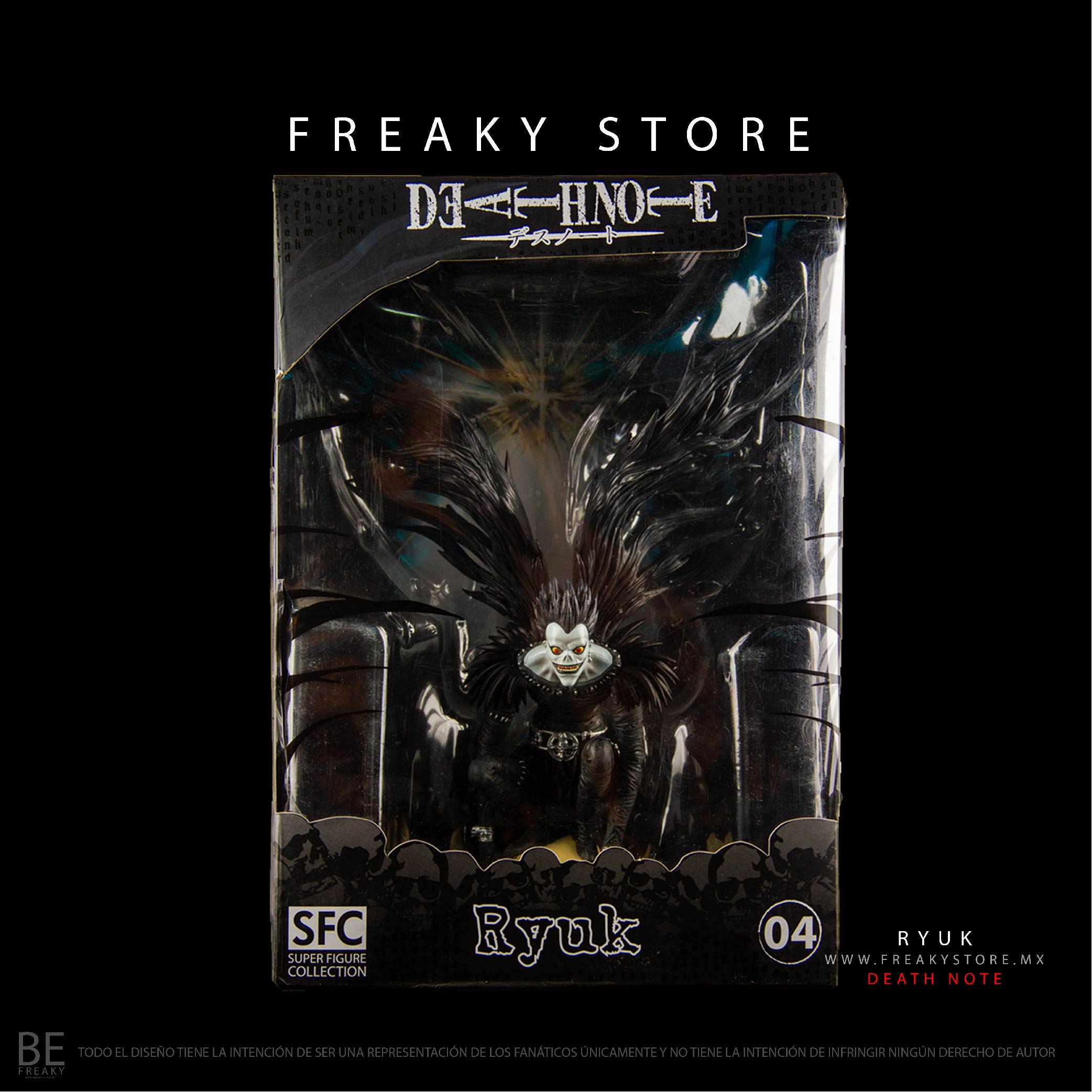 Death Note Freaky Abystyle Death Note - Figura de Ryuk – Freaky Store