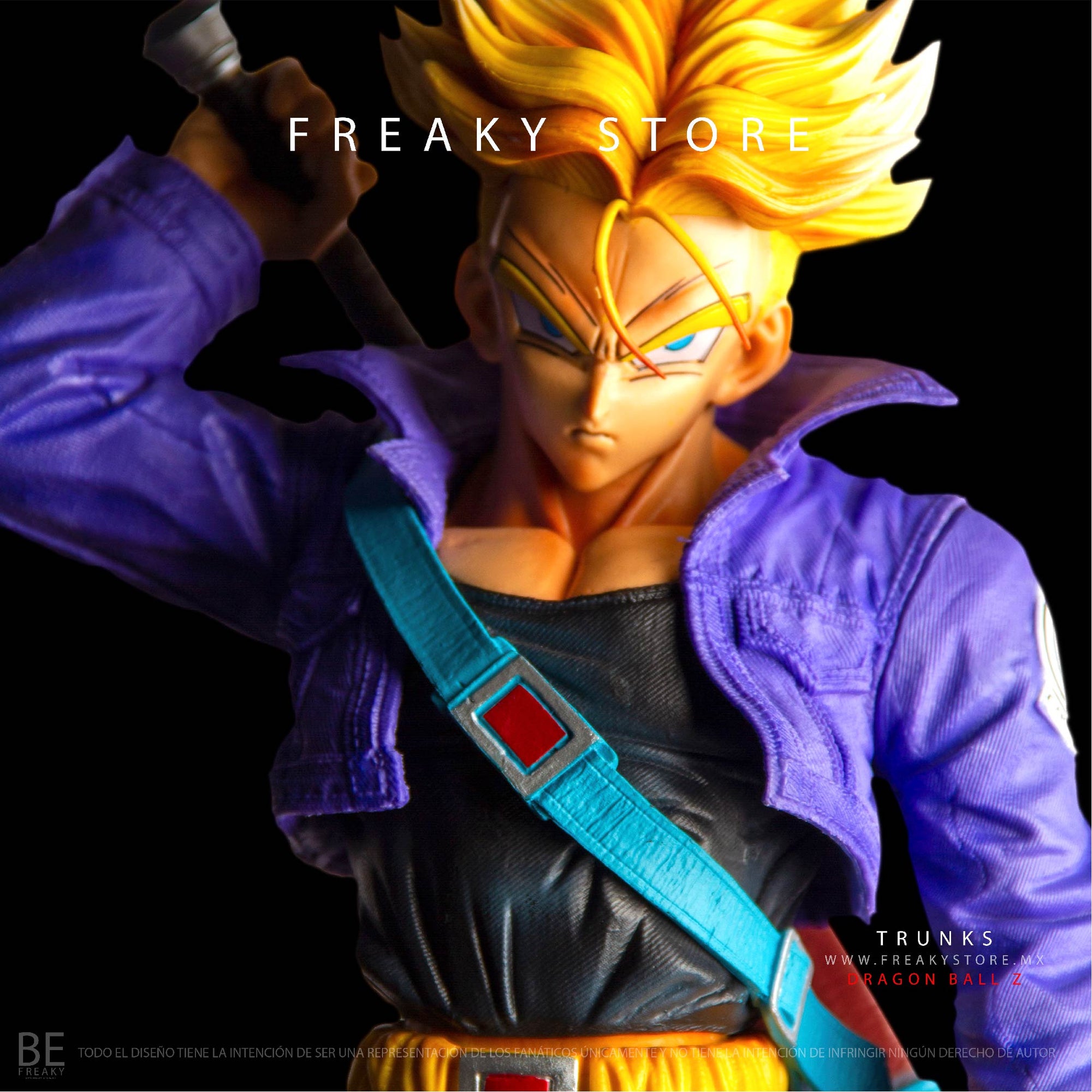 Dragon Ball Z Coleccionable Figura De Acción Trunks Del Futuro