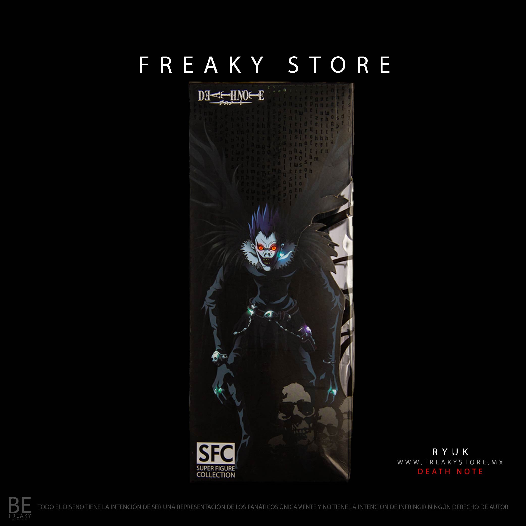Death Note Freaky Abystyle Death Note - Figura de Ryuk – Freaky Store