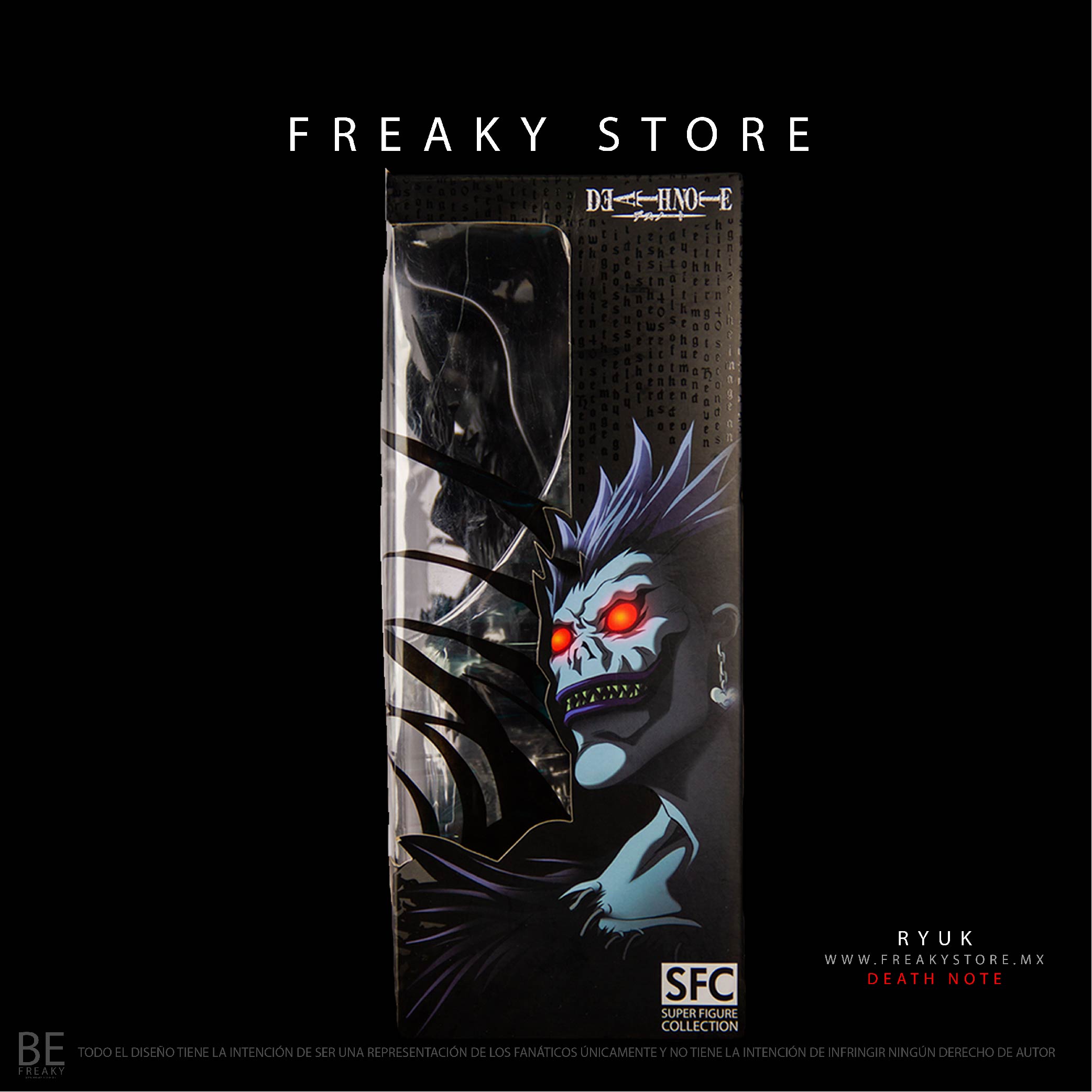 Death Note Freaky Abystyle Death Note - Figura de Ryuk – Freaky Store