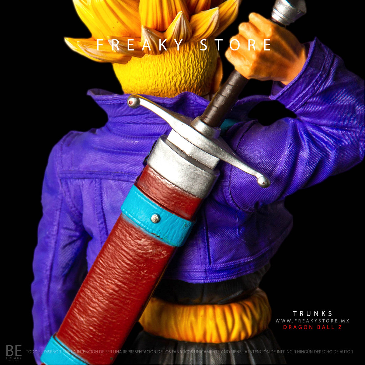 Dragon Ball Z Coleccionable Figura De Acción Trunks Del Futuro