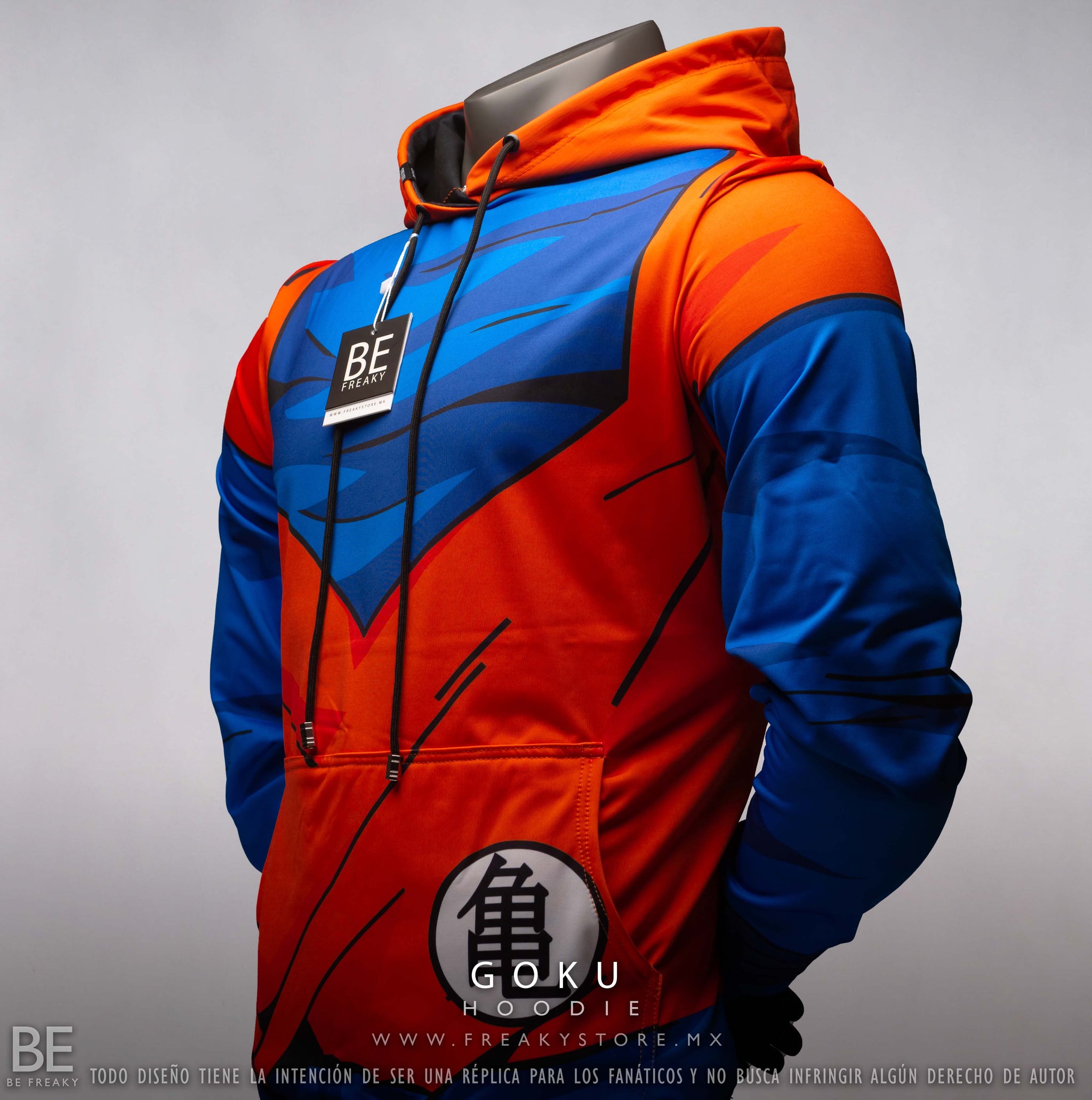 Goku zip up hoodie hotsell