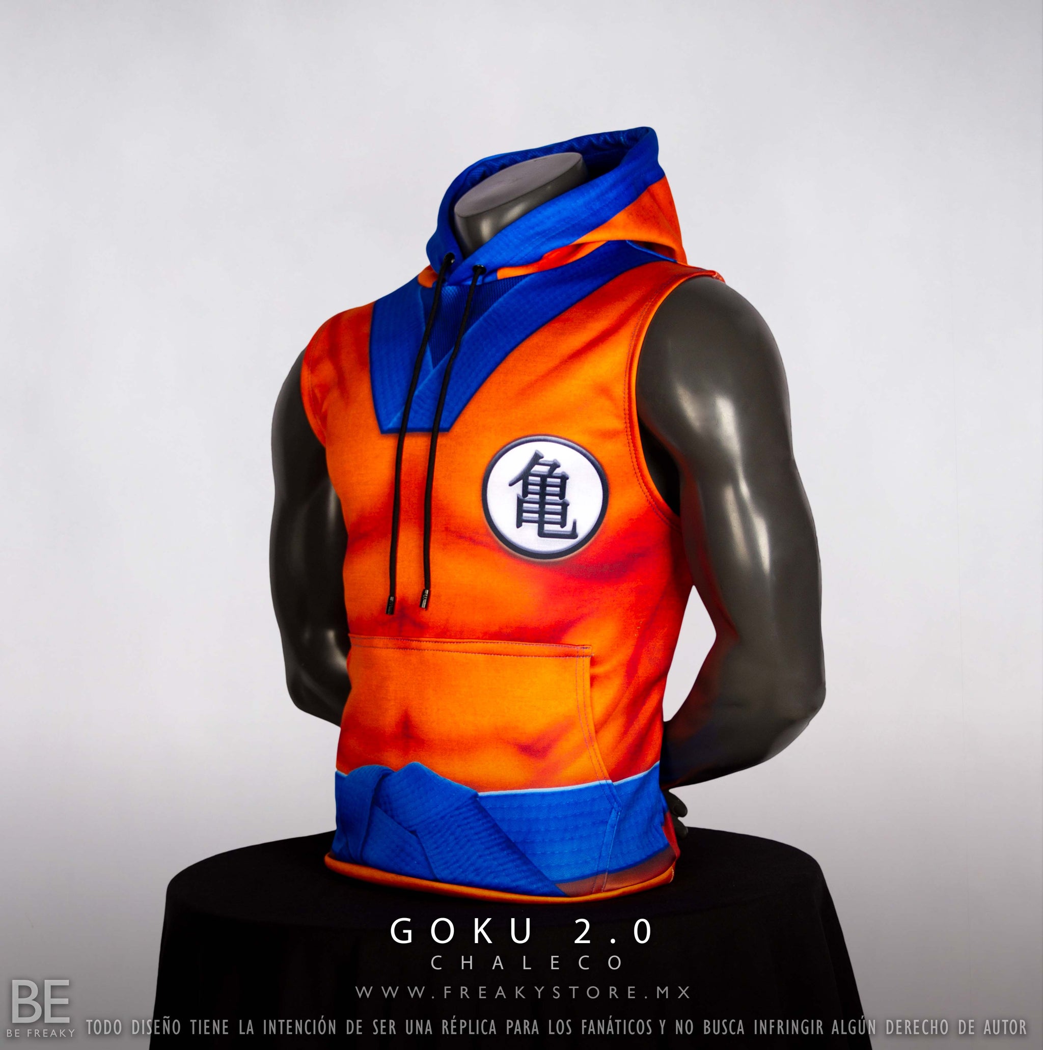 Dragon ball z sleeveless hoodie hotsell