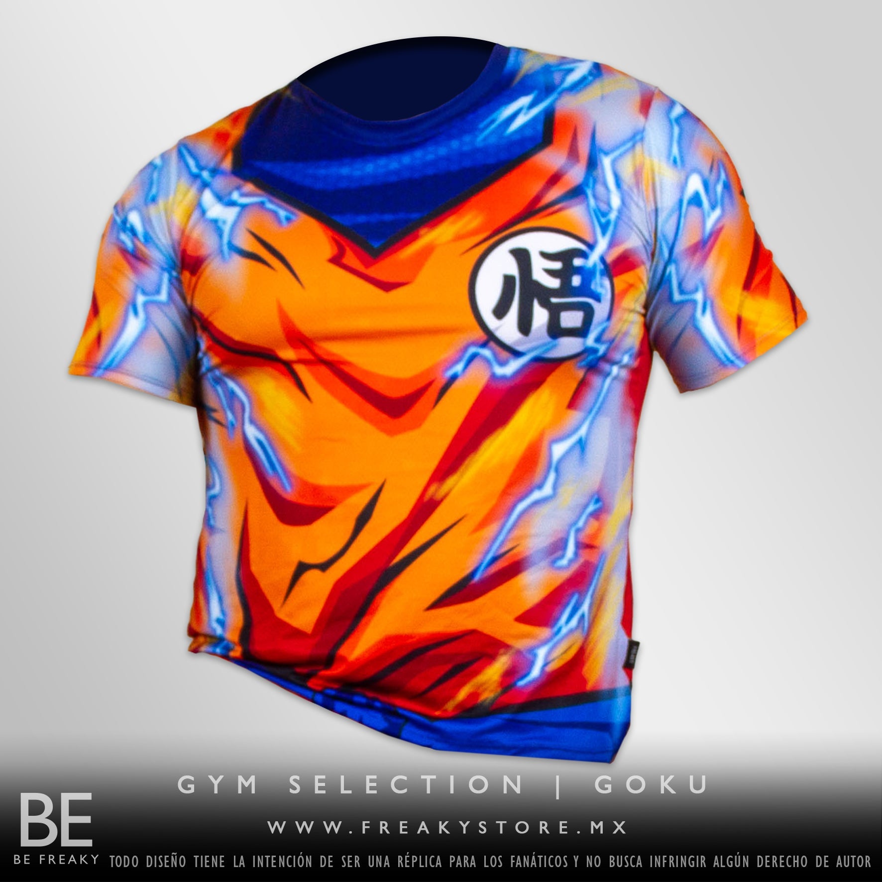 Playera Manga Corta SaiyaGym Goku