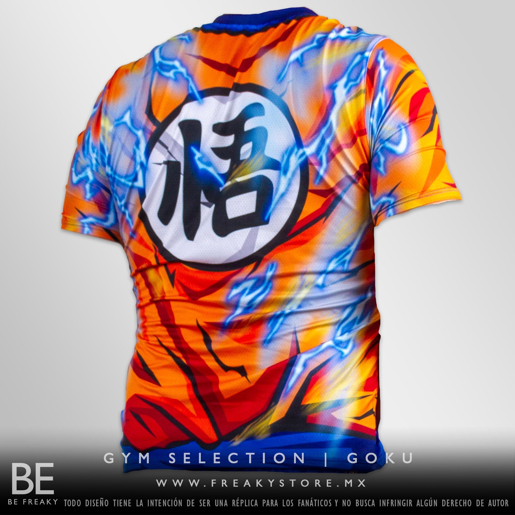 Playera Manga Corta SaiyaGym Goku