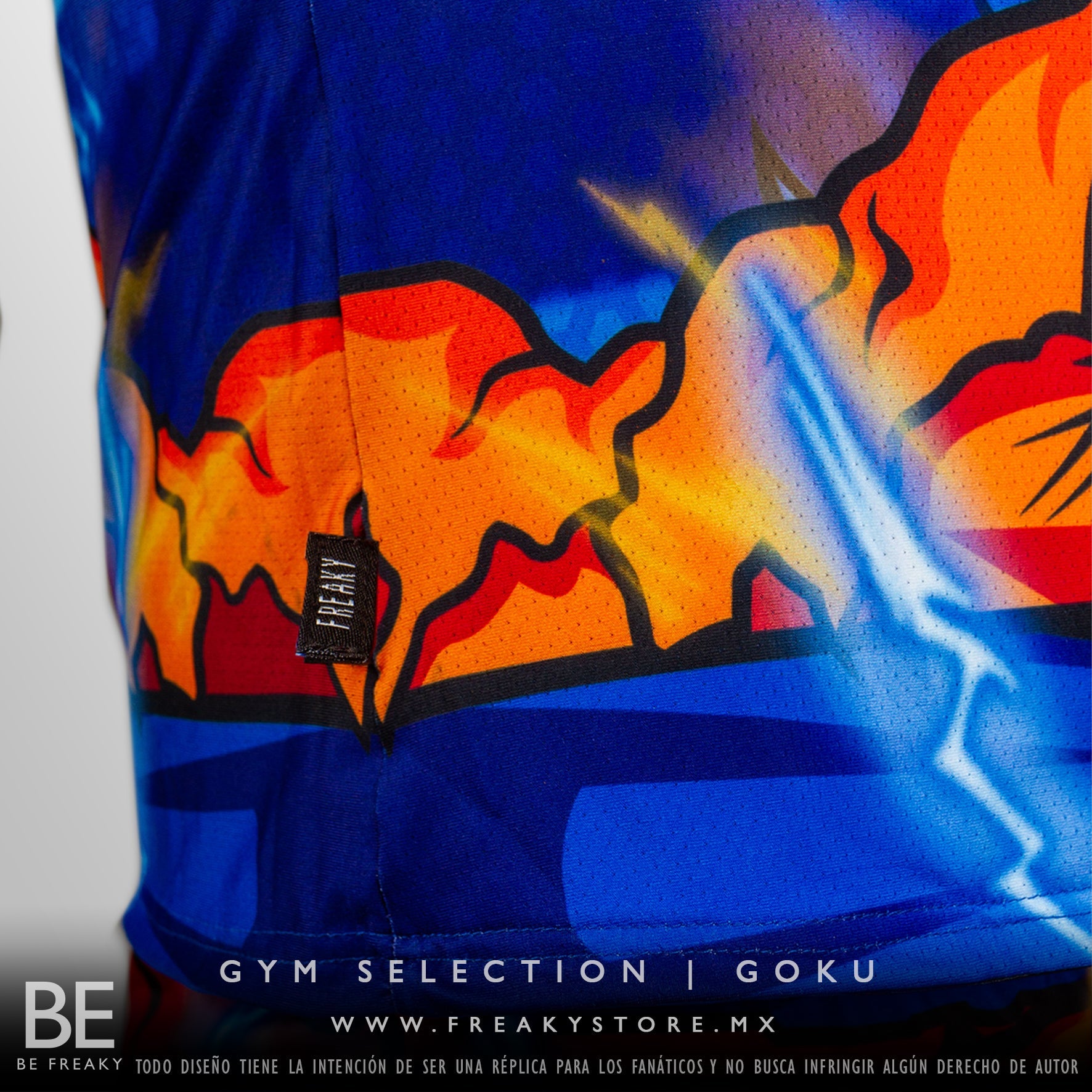 Playera Reversible SaiyaGym Goku