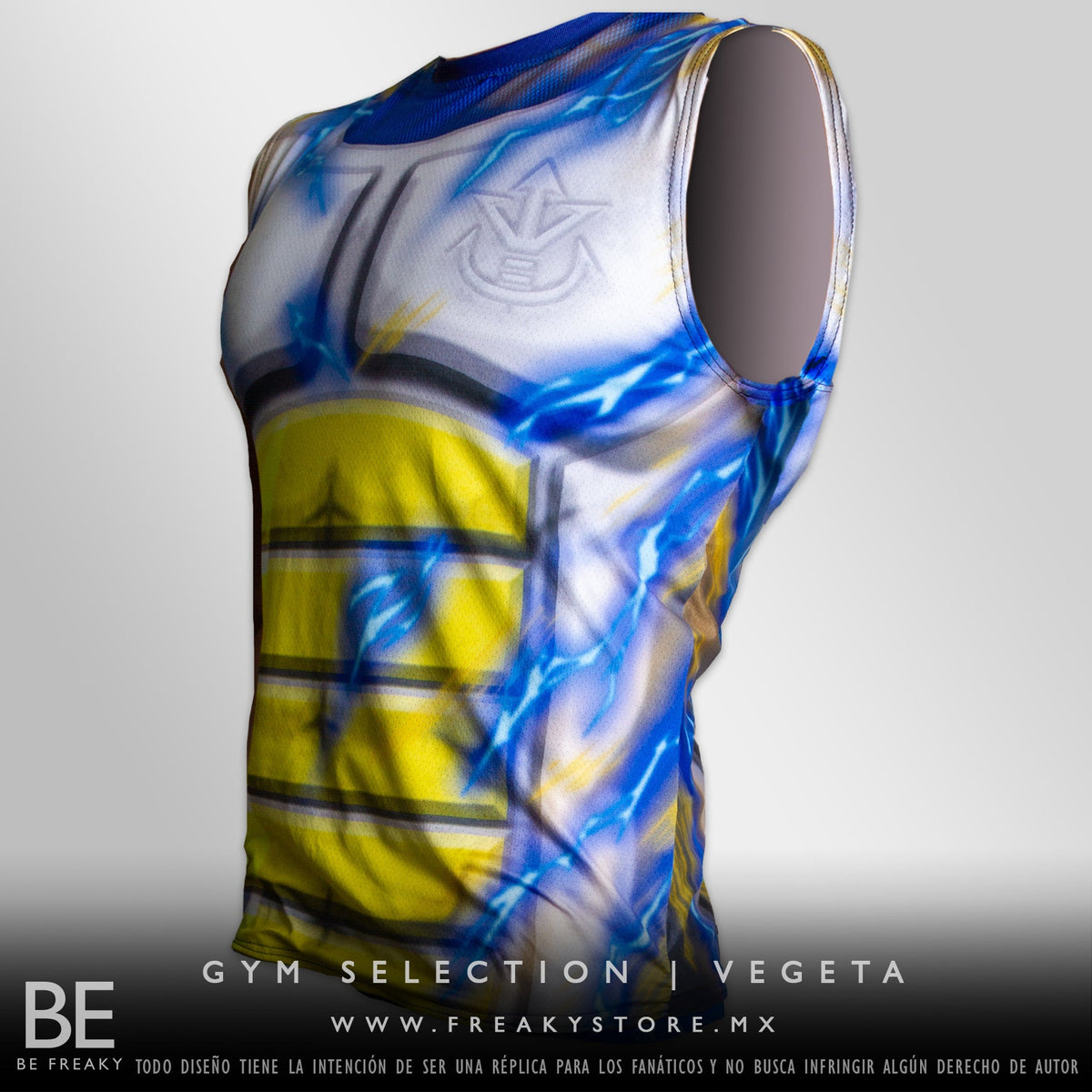 Playera Reversible SaiyaGym Vegeta