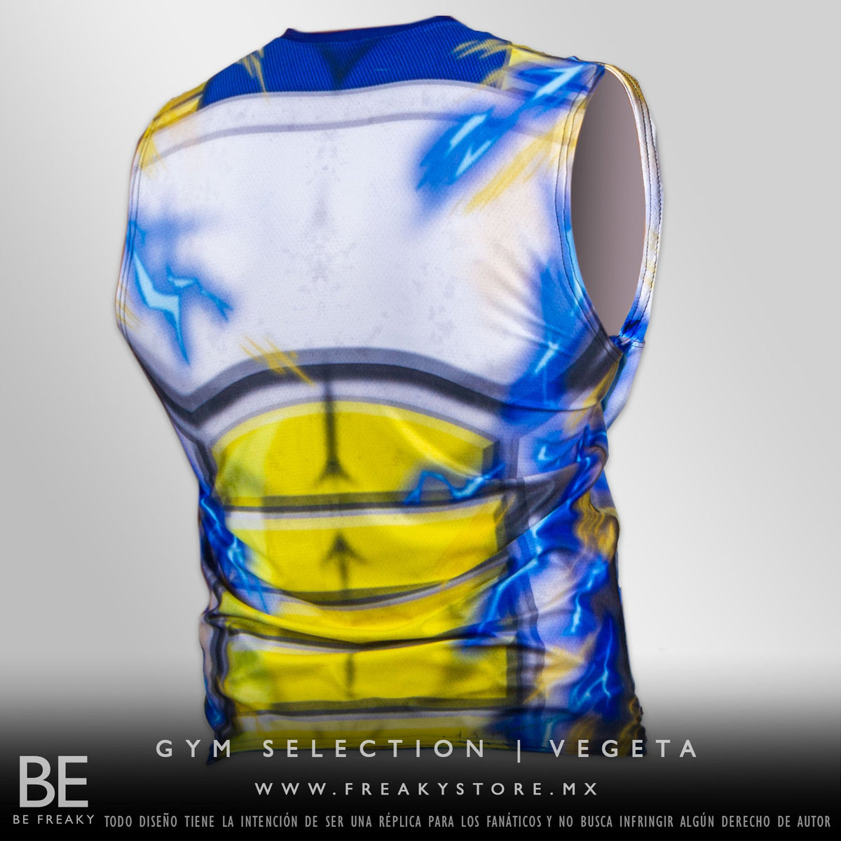 Playera Reversible SaiyaGym Vegeta