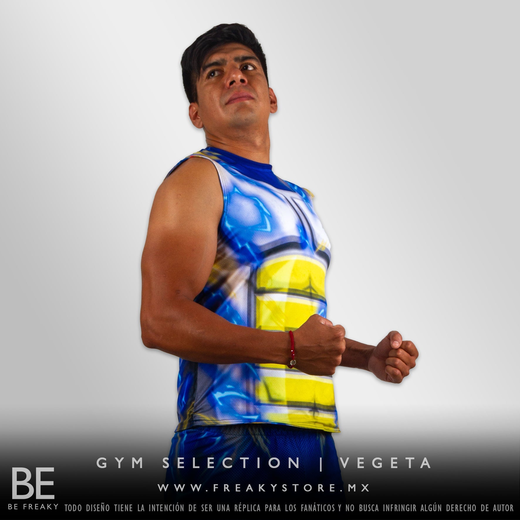 Playera Reversible SaiyaGym Vegeta