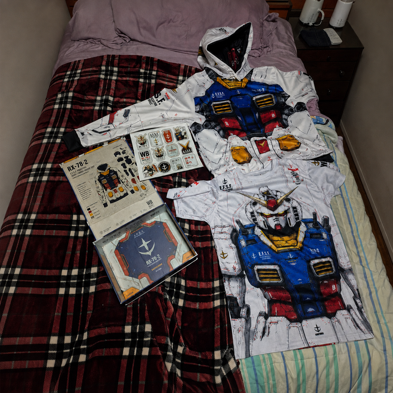 Kit completo RX-78-2 recibido por cliente