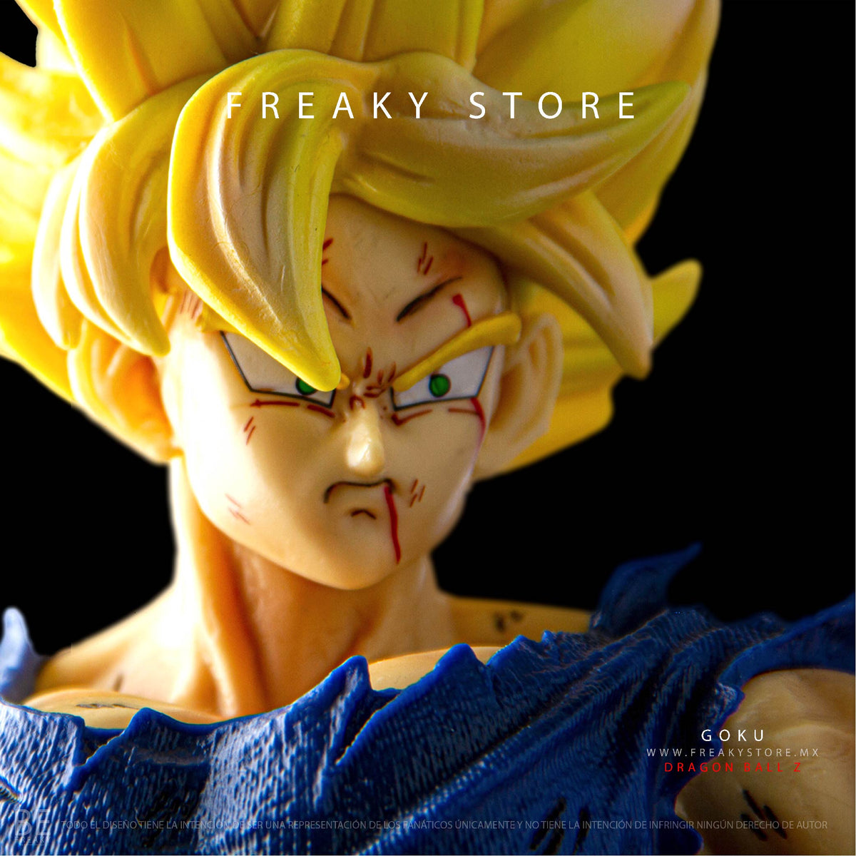 Dragon Ball Z Son Goku Figura Super Saiyan Namek Super Combustión Escena de lucha