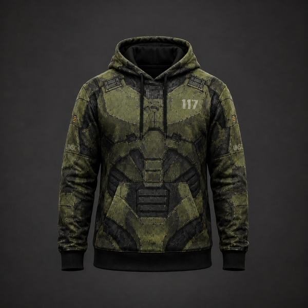 Hoodie Vanguard 117 — Edición Green Ops