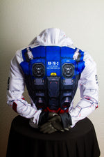 Hoodie RX-78-2: fotografía real de la espalda
