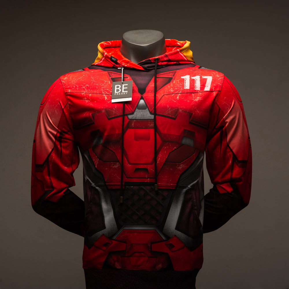 Master Chief Red Hoodie