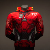 Master Chief Red Hoodie