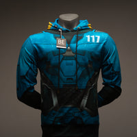 Master Chief Blue Hoodie