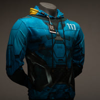 Master Chief Blue Hoodie